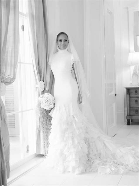 jennifer lopez wedding gowns