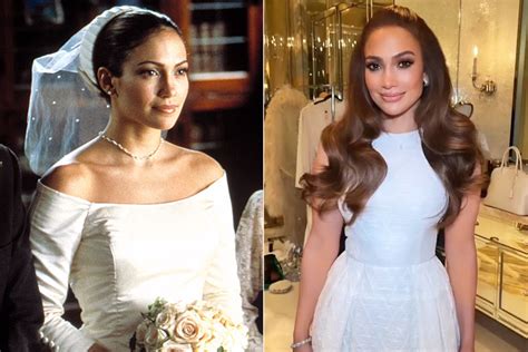 jennifer lopez wedding planner dress