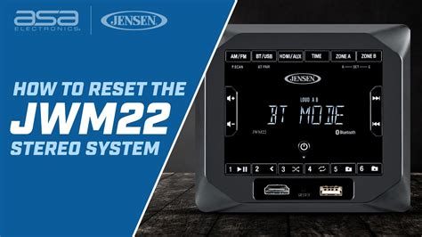 How to Reset a JVC Radio Simple Troubleshooting Guide
