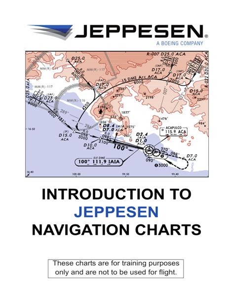 Jeppesen Navigation Charts