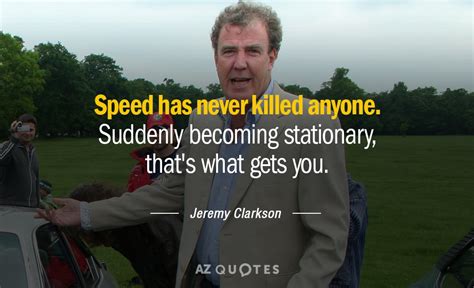 jeremy clarkson speed has never killed anyone