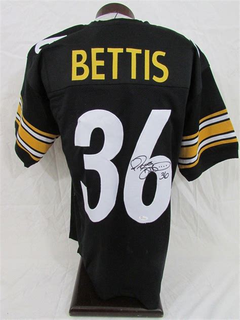 jerome bettis autographed jersey
