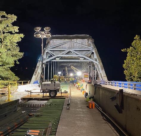 Jerome Street Bridge Construction