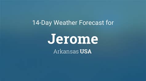 Jerome Weather Forecast
