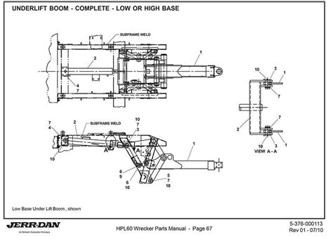 Jerr Dan Rollback Bed Parts