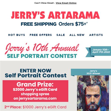 jerry's artarama free shipping