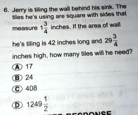 Jerry Is Tiling The Wall