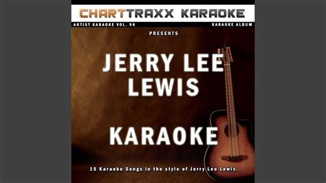 jerry lee lewis breathless karaoke