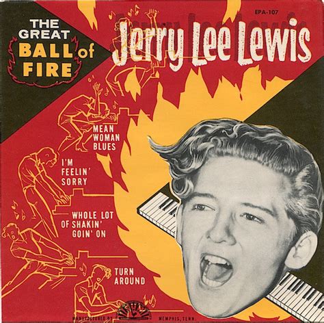 jerry lee lewis great balls of fire 45 1957