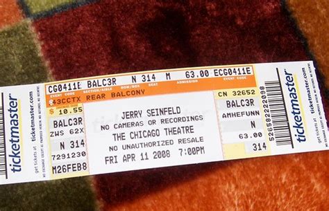 jerry seinfeld tickets chicago