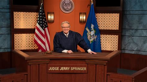 jerry springer a real judge