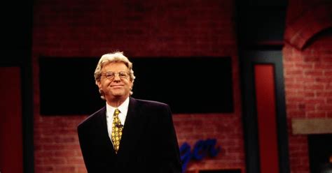 jerry springer cause of death report