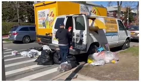 Jersey City Clothing Donation Van