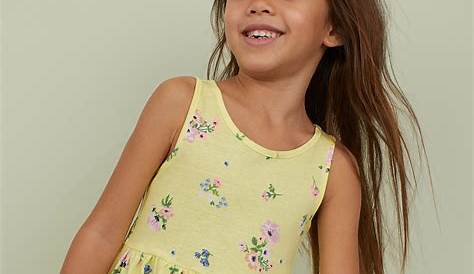 The Children's Place Floral Short Sleeve Fit and Flare Jersey Dress