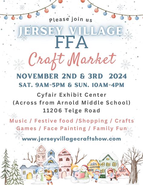 Scenes from the Jersey Village FFA craft show