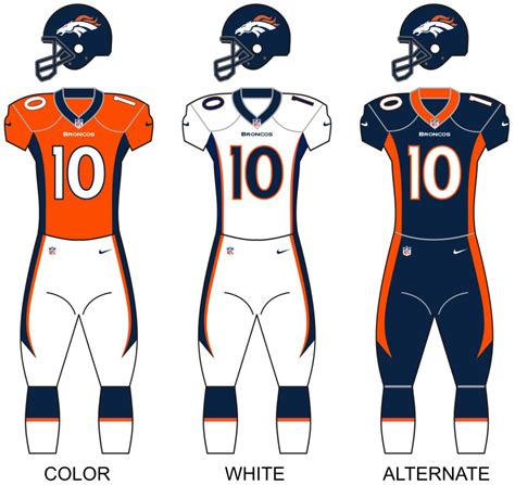 jersey de los broncos