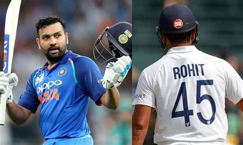 jersey number of rohit sharma