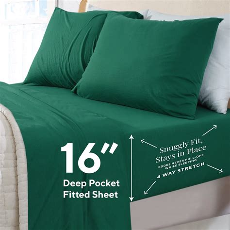 Jersey Sheets Green