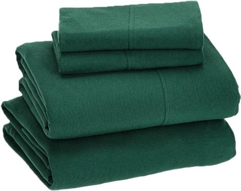 Jersey Sheets Queen Green