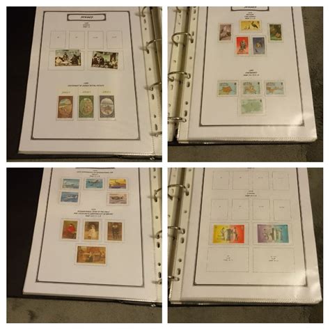 Jersey Stamp Album
