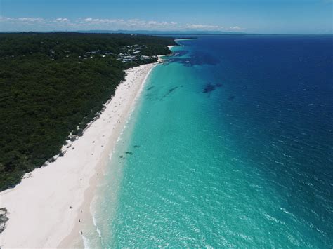 jervis bay white sand beach