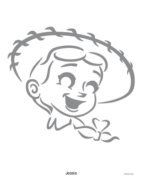 Jessie Pumpkin Stencil