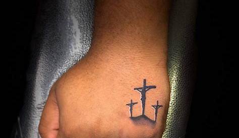 Jesus Cross Hand Tattoo Awazing Of Nailed Forearm Христианские