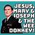 jesus mary joseph and the wee donkey line of duty