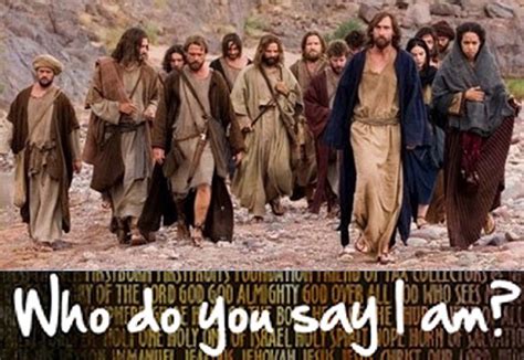 jesus asks his disciples who he is