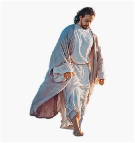 jesus caminando con la cruz png