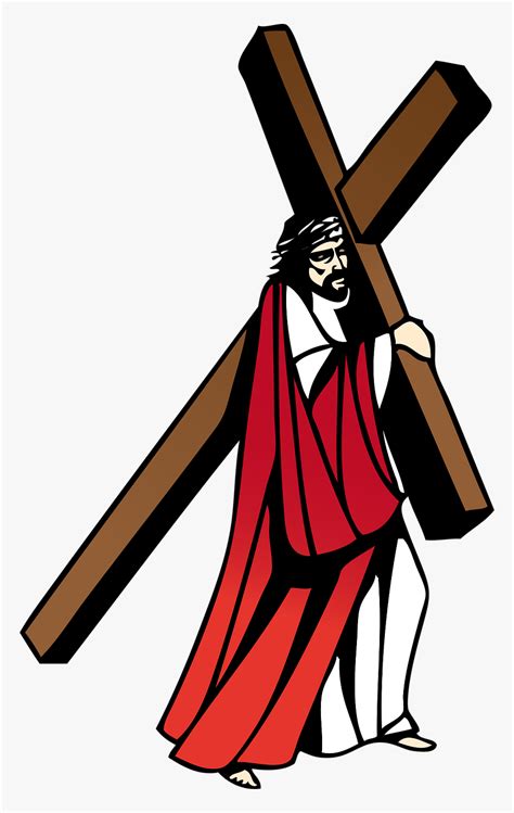 jesus con la cruz png