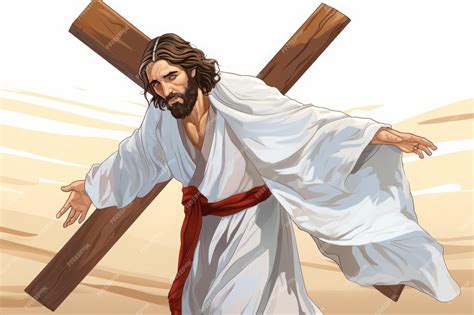 Jesus carrying the cross