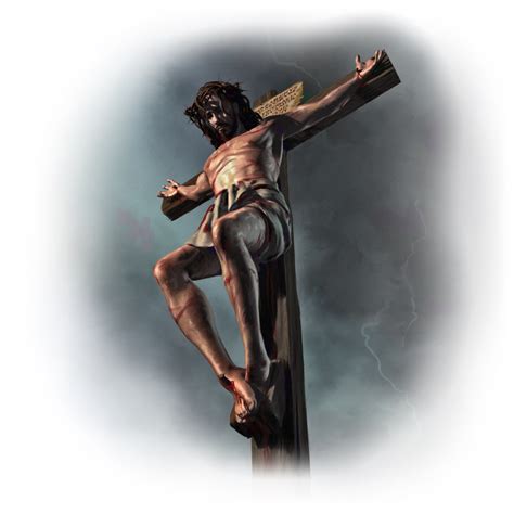 jesus crucificado en la cruz