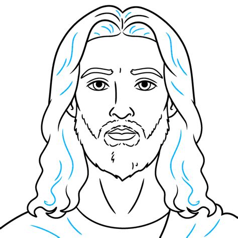 Jesus Drawing Easy