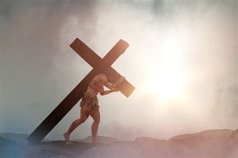 jesus en la cruz la pasion de cristo