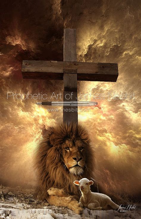 jesus lamb and lion