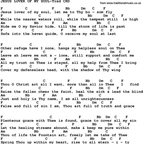 Jesus, Lover Of My Soul Sheet Music Direct