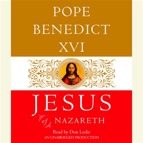 jesus of nazareth benedict xvi pdf