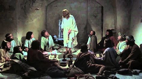 jesus of nazareth movie last supper