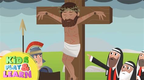 jesus on the cross for kids