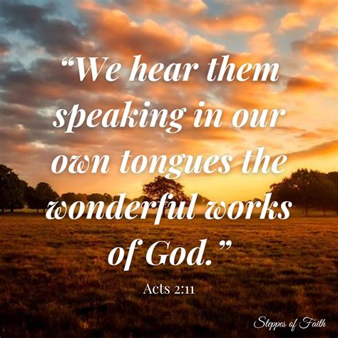 jesus speaking in tongues bible verse