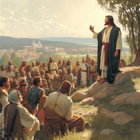 jesus speaking to people