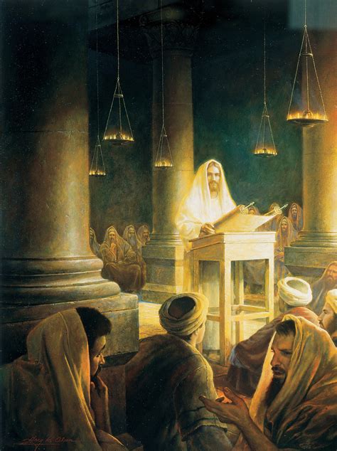 jesus teaches in nazareth