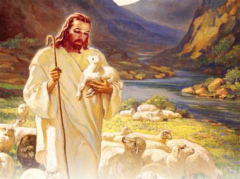 jesus the good shepherd images