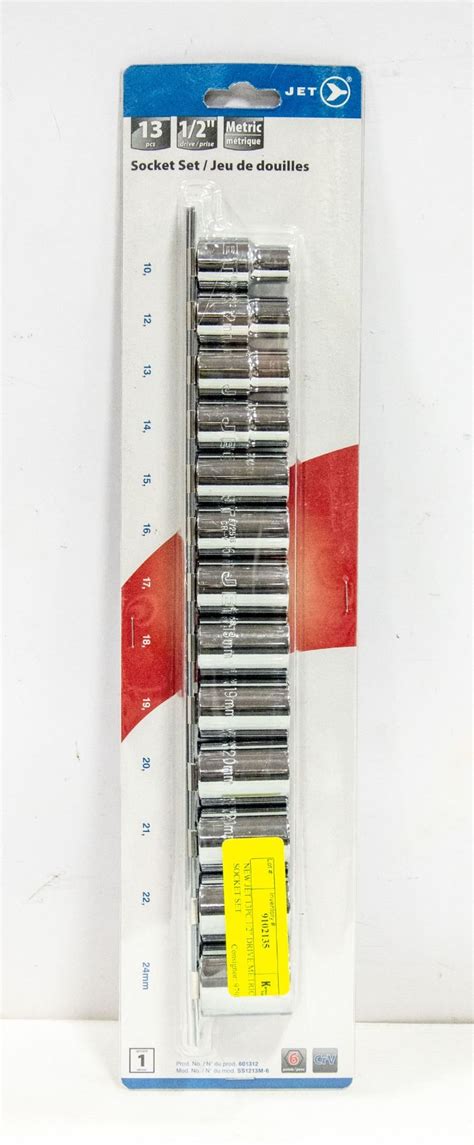 Jet Socket Set 1/2 Drive