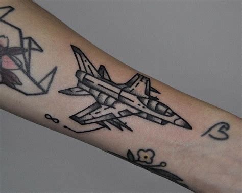 Inspiring Jet Tattoo Designs Ideas
