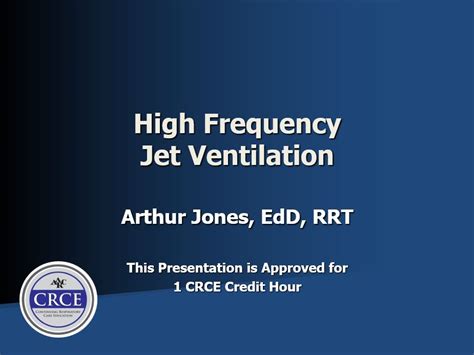 Jet Ventilation Equipment