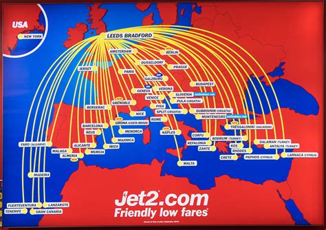 jet2 flight destinations from newcastle