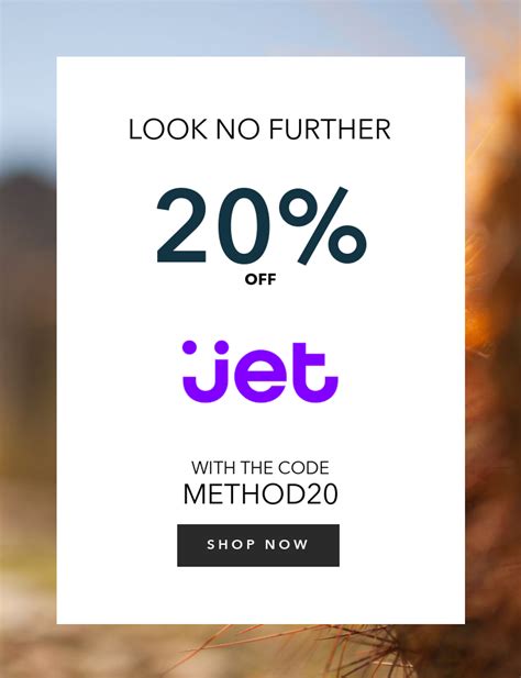 Get The Best Deals On Jets With Coupon Codes