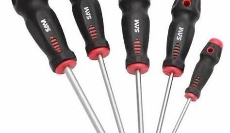 Jeu De Tournevis Torx Leroy Merlin Protwist 5 Pcs Atxr.j5